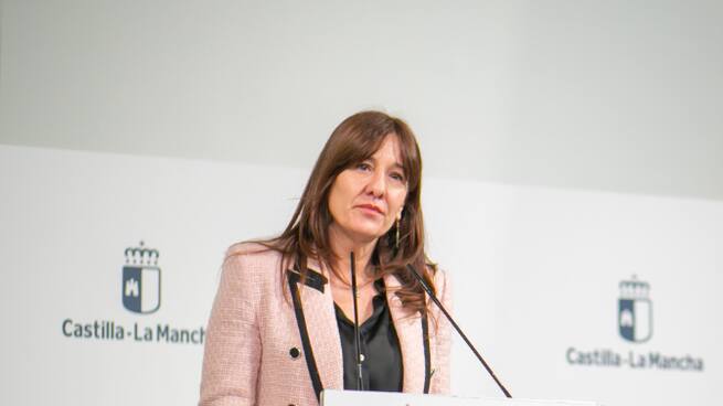 Blanca Fernández, delegada de la Junta recuerda que el Geoparque es un proyecto heredado y lamenta la "falta de respeto institucional"