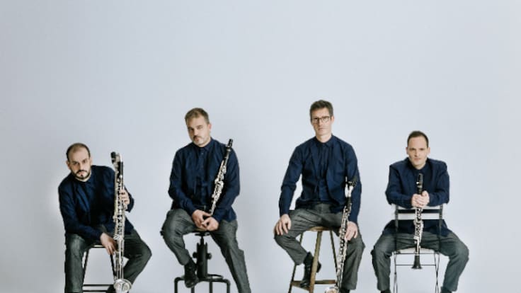 Els Barcelona Clarinet Players, amb el música alcoià Javier Vilaplana, estan nominats a tres premis dels Latin Grammy 2024