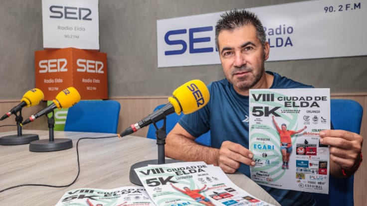 Joaquín Alcaina, Pdte. del C. A. Elda, sobre el 5K Ciudad de Elda