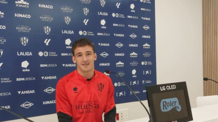 Iker Kortajarena analiza el buen momento de la SD Huesca