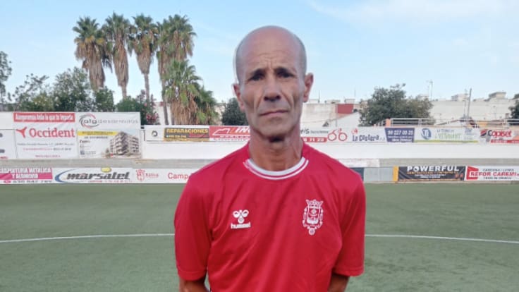 Marcos Camacho tras el partido ante el Gandia (9-0)