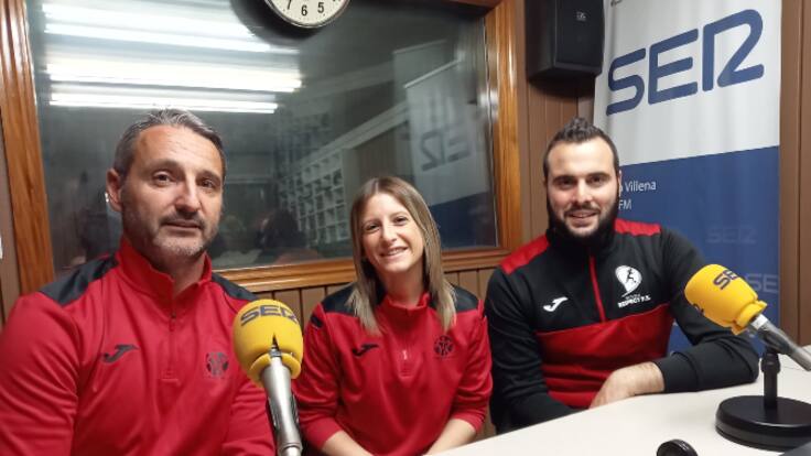 El Club deportivo Salesianos, en radio Villena SER