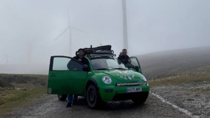 Aitor Gómez: "Á semana de falalo xa compraramos o coche"
