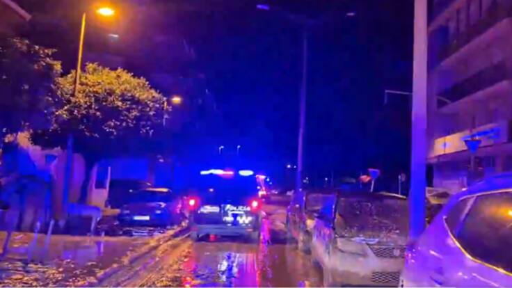 La Policía Local de Murcia recibida entre aplausos en Algemesí