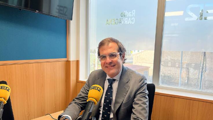 Pedro Pablo Hernández, vicepresidente de la Autoridad Portuaria en Hoy por hoy Cartagena