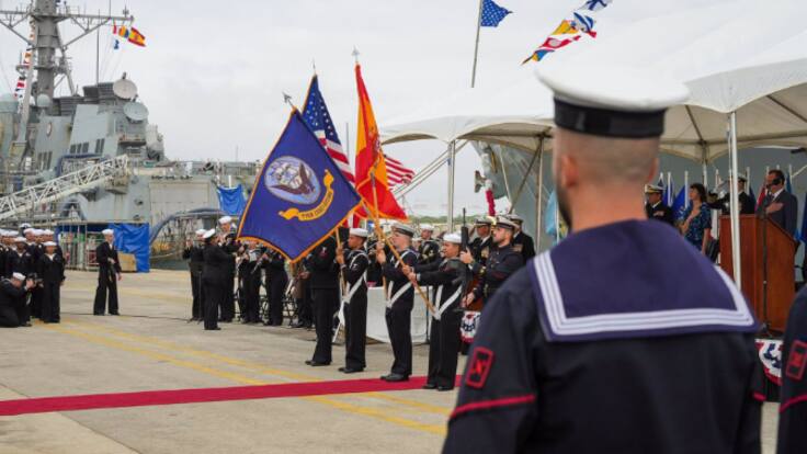 Declaraciones del alcalde de Rota, Javier Ruiz Arana, tras la victoria de Donald Trump