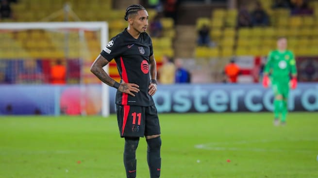 Champions League | Estrella Roja 1-4 FC Barcelona | Gol de Raphinha