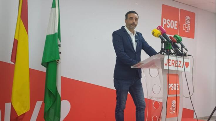 Declaraciones de José Antonio Díaz, portavoz del PSOE en Jerez, sobre los presupuestos de la Junta de Andalucía