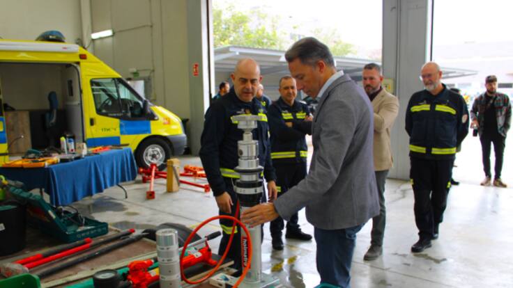 Lorca envía a Paiporta la Unidad de Consolidación de Estructuras en Emergencias y Catástrofes
