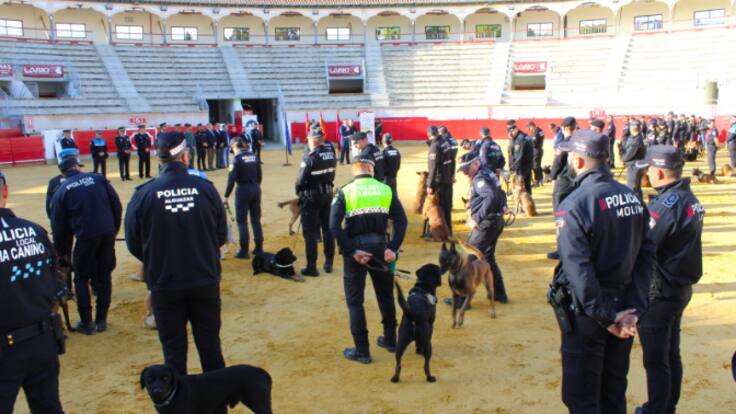 Lorca acoge unas jornadas nacionales de guías caninos mediante el sistema ‘Marcaje Lapa’