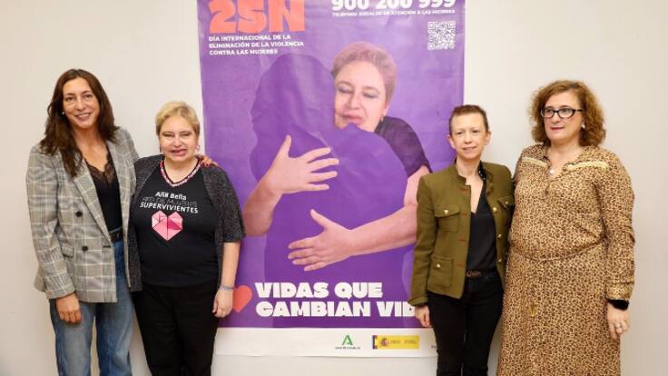 25N Loles López: "Nuestro apoyo, nuestra implicación y nuestra ayuda pueden cambiar las vidas de estas mujeres".