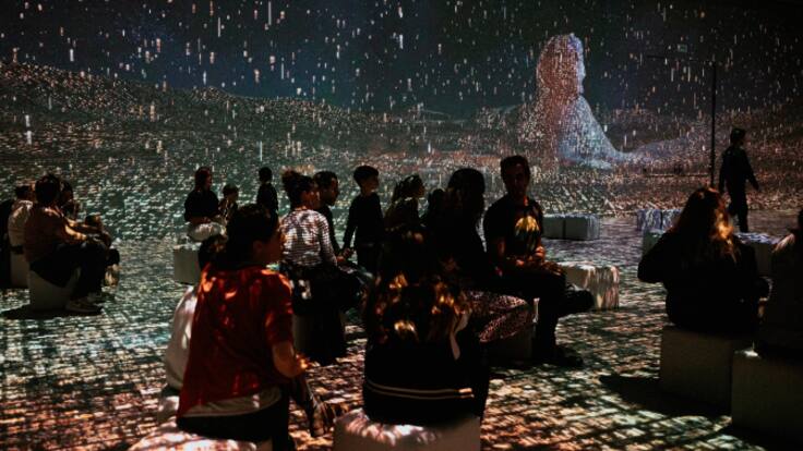 Bombas Gens Centre d’Arts Digitals propone un viaje único al antiguo Egipto con ‘Tutankamon, la experiencia inmersiva’