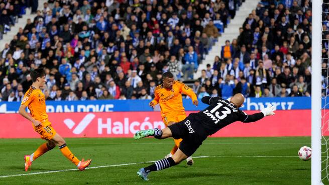 Gol de Kylian Mbappé | CD Leganés 0-1 Real Madrid | LaLiga EA Sports