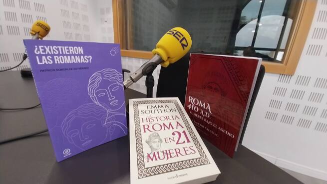 Entrevistamos a Jesús Sanchís Calabuig y Patricia González Gutiérrez por sus dos libros sobre mujeres romanas