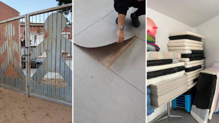 Sense mestre, sense cuina pròpia i amb matalassos en mal estat