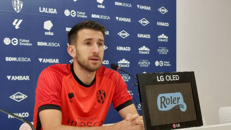 Gerard Valentín analiza la situación de la SD Huesca