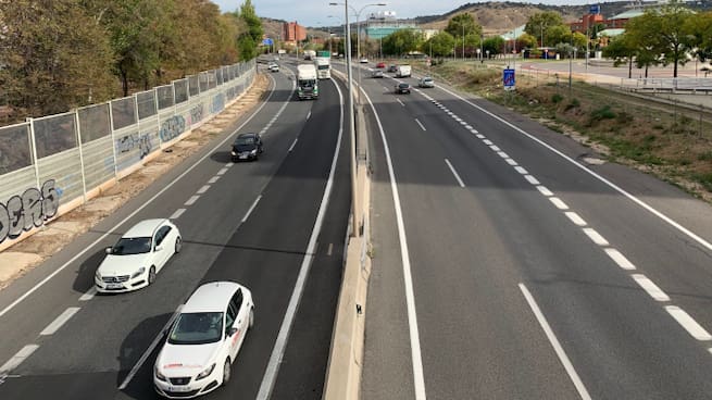 Óscar Magro, movilización autoescuelas Guadalajara
