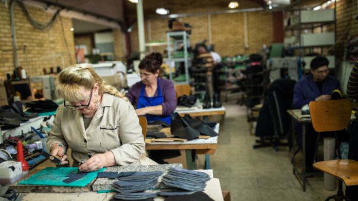 Entrevista a Diego Belón, representante del CCOO del sector del calzado ante la reunión con el alcalde de Arnedo
