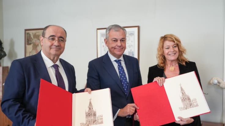 José Luis Sanz: "Sevilla está firmemente comprometida con ese proyecto de alta velocidad Sevilla-Huelva-Faro"