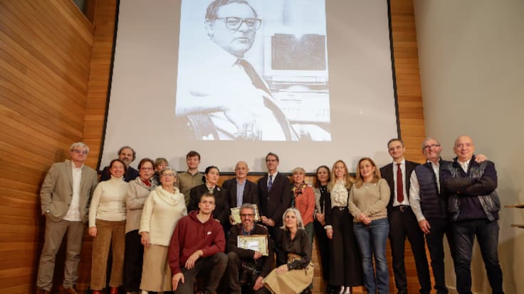 Roberto G.Lastra y Justo Rodríguez, ganadores del premio José Lumbreras (18/12/2024)