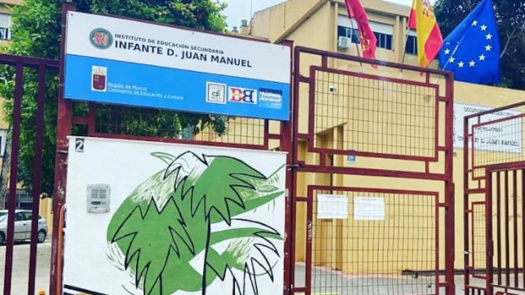 David Susarte y Margarita Tortosa, del IES Infante en Hoy por hoy Murcia