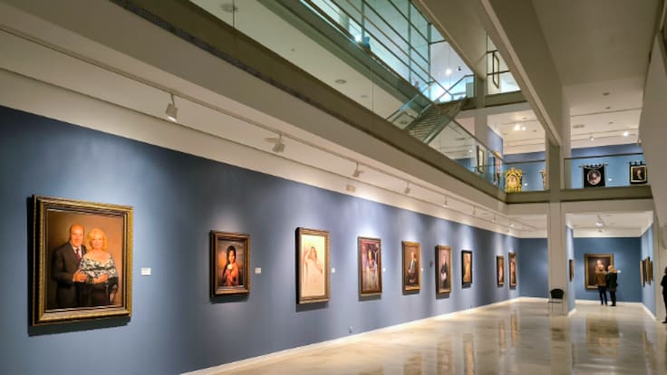 Gran antológica de Antonio Montiel, retratos humanos y divinos