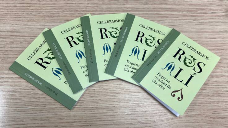 El Día de Rosalía se celebrará con 20.000 escolmas de su obra