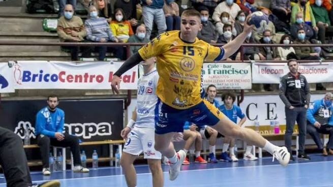 Kike Calvo, jugador de BM Guadalajara