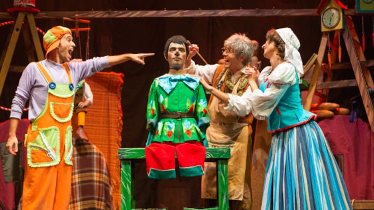 Tragaluz-'Pinocho, un musical de aventuras' arriba al Teatre Calderón d'Alcoi