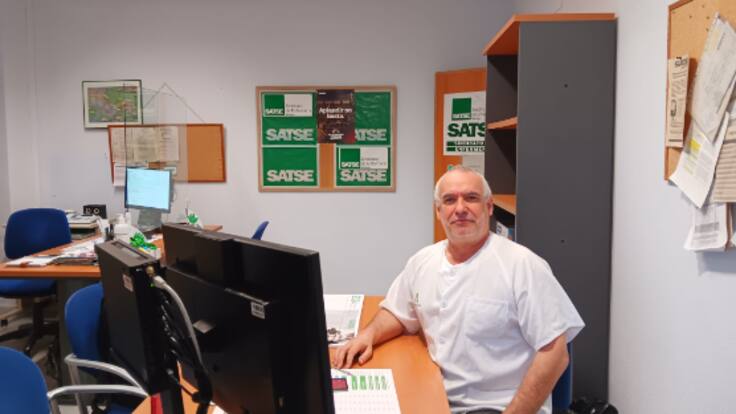 Entrevista con Juan José Sánchez, secretario general de SATSE en Málaga