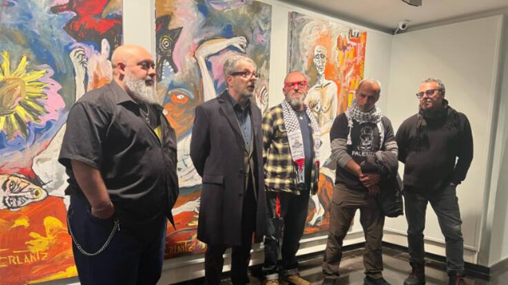 La Ventana y la muestra "Artistas por Palestina" (17/02/24)