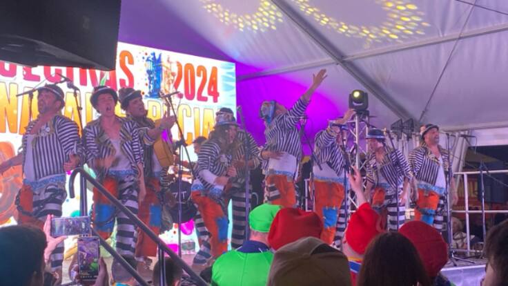 Comienzan las semifinales del concurso de agrupaciones del carnaval de Tarifa