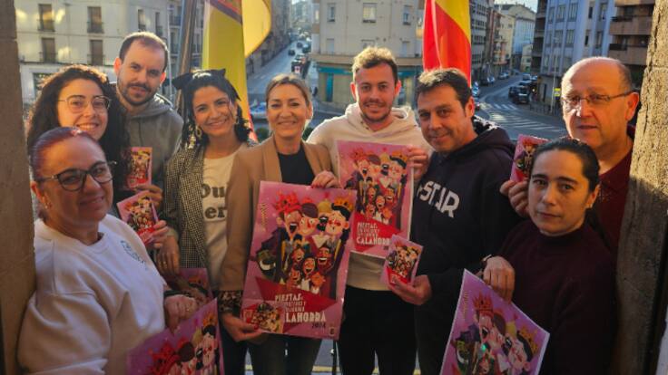 Presentación del programa de fiestas de marzo de Calahorra