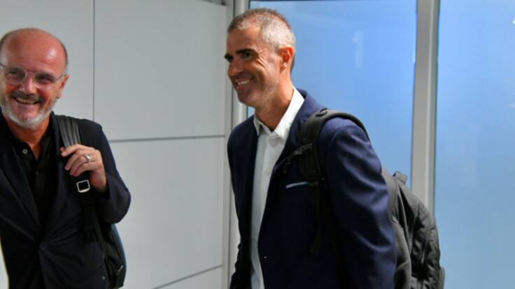 Garitano carga con la pesada mochila de los malos resultados.