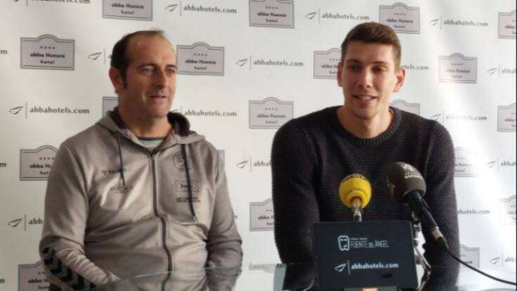 José Nolasco en la previa del partido ante Benidorm