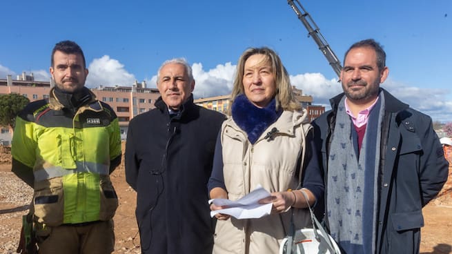 Ana Guarinos, parque bomberos Guadalajara