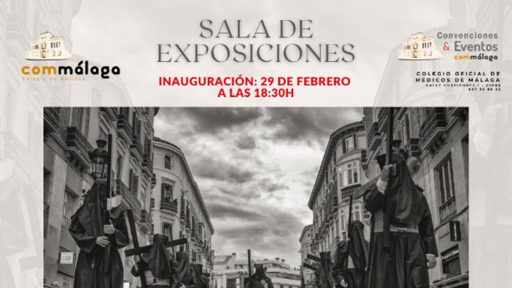 Fotografías cofrades desde la perspectiva de los médicos malagueños