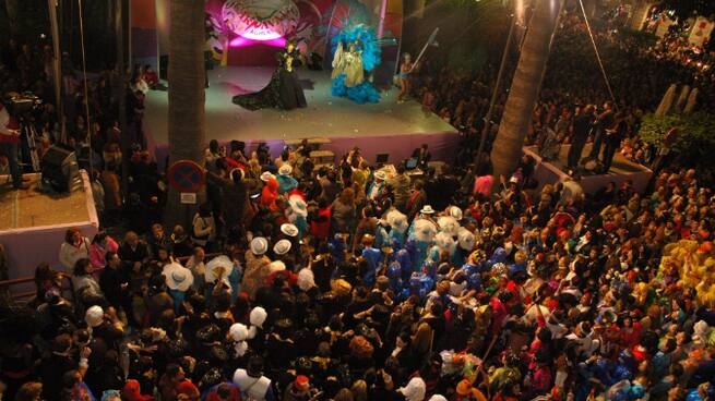 Más de 100.000 personas en los carnavales de Águilas