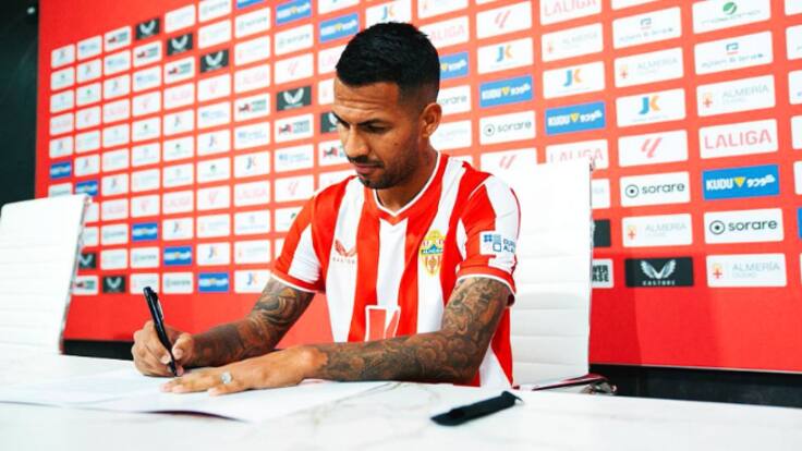 Cuando habla la estrella del Almería hay que estar atentos.