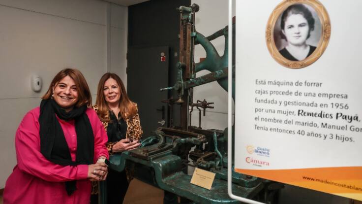 Natalia y Concha hacen un perfil de Remedios Payá, "mujer olvidada", propietaria de una fábrica de cajas de cartón en Elda