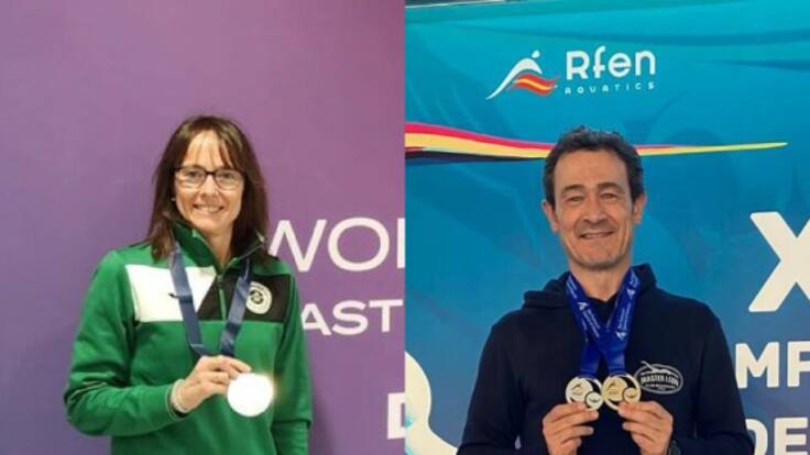 Marta Álvarez y Enrique Sánchez, maestros de la natación más allá de los 50 (06/03/2024)