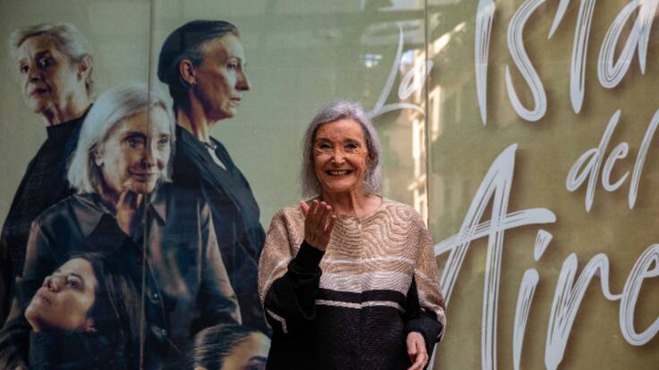 Entrevista con Nuria Espert, una de las protagonistas de 'La isla del aire' que llega a Getafe.