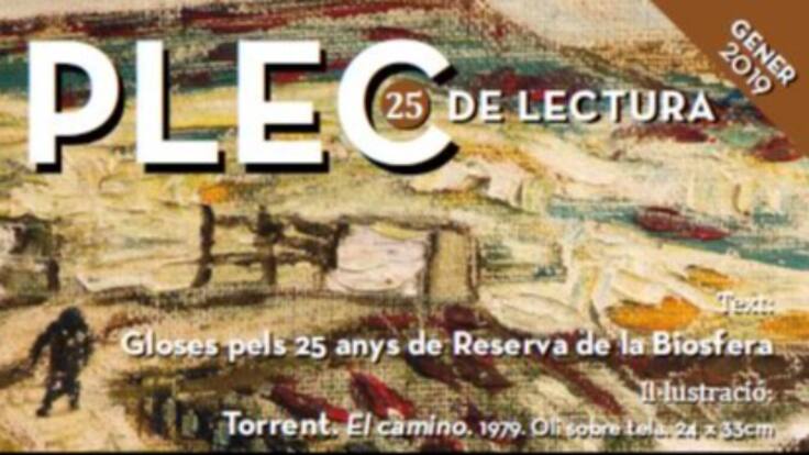 Plec de lectura 25 Gloses pels 25 anys de la Reserva de la Biosfera de Menorca