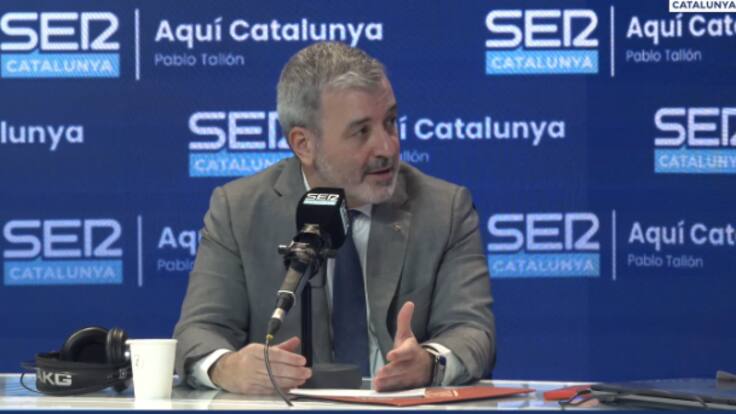 Jaume Collboni, alcalde de Barcelona, a l'Aquí Catalunya
