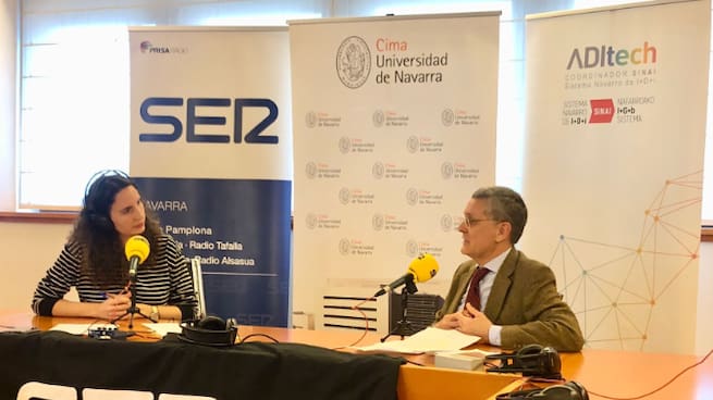 Hoy por Hoy Navarra desde el CIMA: José Andrés Gómez Cantero, director general del Cima