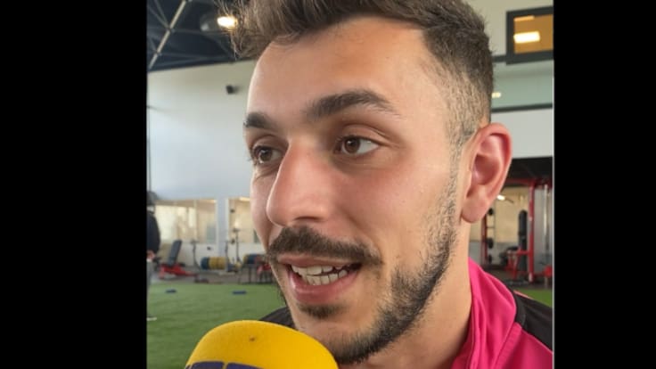 Aitor Paredes, ante su primera final con el Athletic: "Sueñas, piensas... No me gusta mucho darle vueltas porque te vienen los nervios"