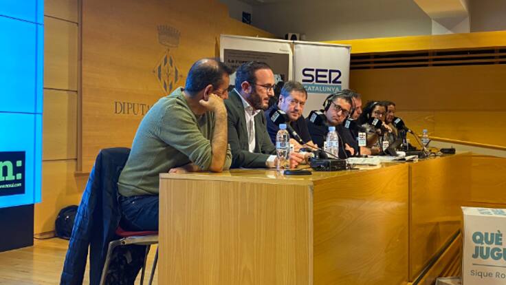 Marc Cerón, portaveu de l'Atlètic Lleida: "Tranquil·litzo l'afició de Badalona, tenen dos clubs, no se'n va la història de la ciutat"