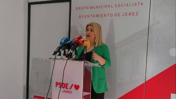 Declaraciones de Mamen Sánchez, diputada del PSOE, sobre la Ciudad de la Justicia de Jerez