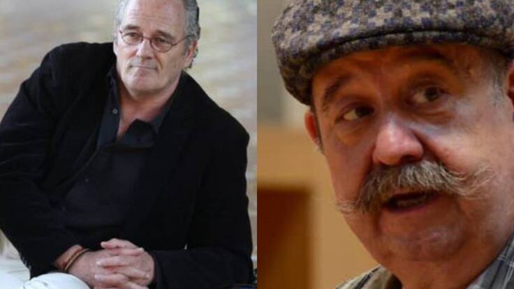 Terapia de risas para los enfermos de Can Misses con los actores Carlos Olalla y Ángel Jodra