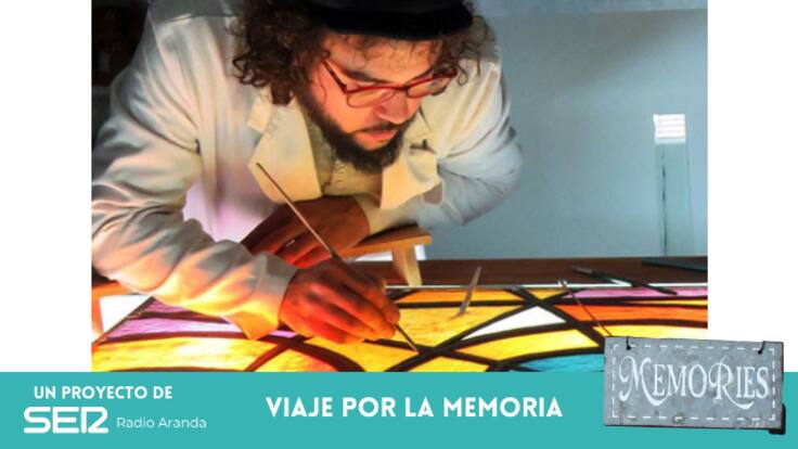 El oriundo de Fuentespina que se convirtió en vitralista: de Estados Unidos a Italia, desde la Ribera del Duero